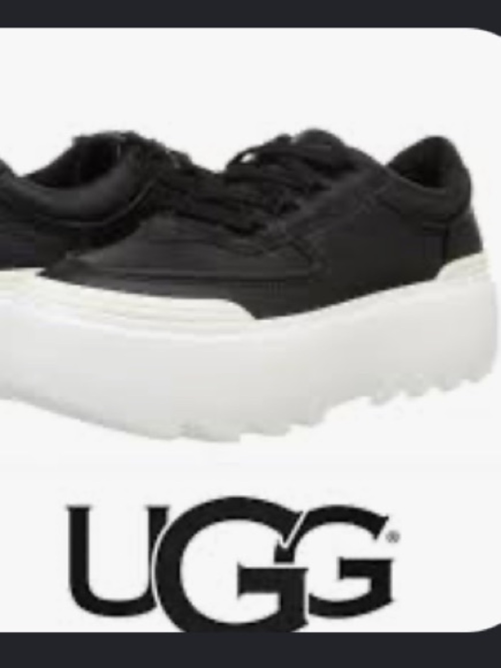 UGG Marin Mega Lace Platform Sneakers size 9.5
